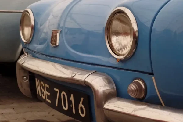 Pomiar mocy zabytkowych ciągników w Muzeum Motoryzacji w Nieborowie