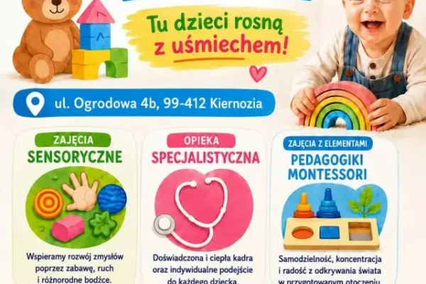 Trwa rekrutacja do Samorządowego Żłobka „Kiernozik” w Kiernozi