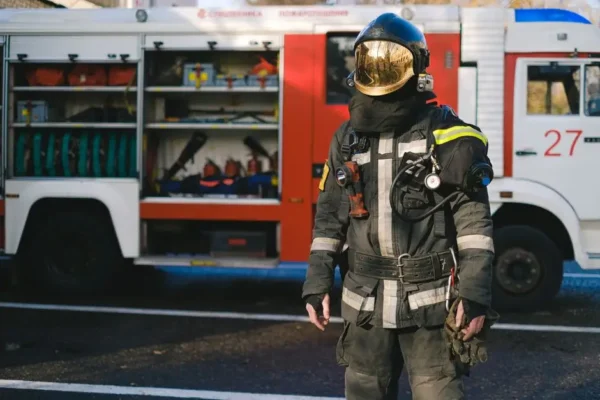 OSP Nieborów interweniuje w związku z owadami błonkoskrzydłymi