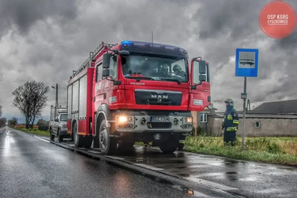 Poważny wypadek w Zakulinie. Lądował śmigłowiec LPR