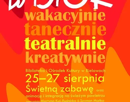 Bezpłatne wakacyjne zajęcia dla dzieci w Bibliotece i Ośrodku Kultury w Bielawach