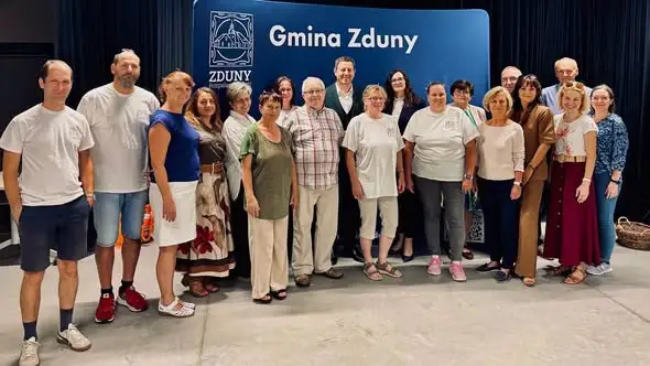 20 lat współpracy Zdun z Balatonfenyves: młodzież z Węgier i Rumunii gościła w gminie