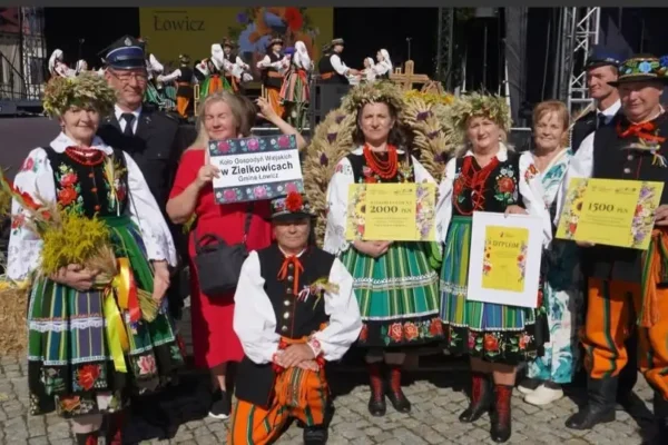 KGW Zielkowice zwycięzcą konkursu na Najpiękniejszy Wieniec Dożynkowy Województwa Łódzkiego 2026