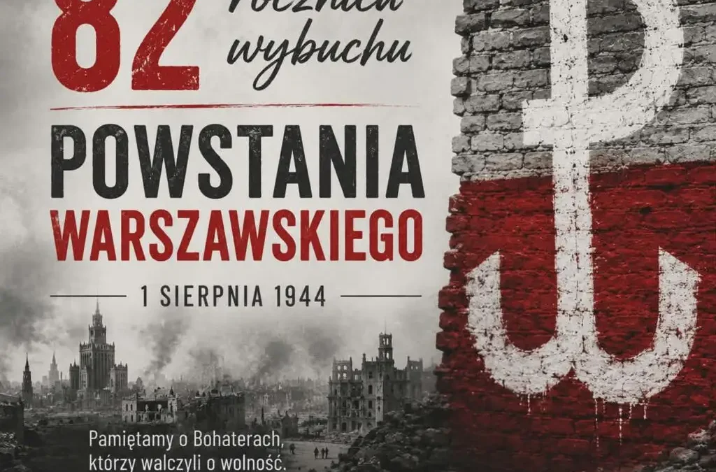 82. rocznica wybuchu Powstania Warszawskiego – hołd dla Bohaterów
