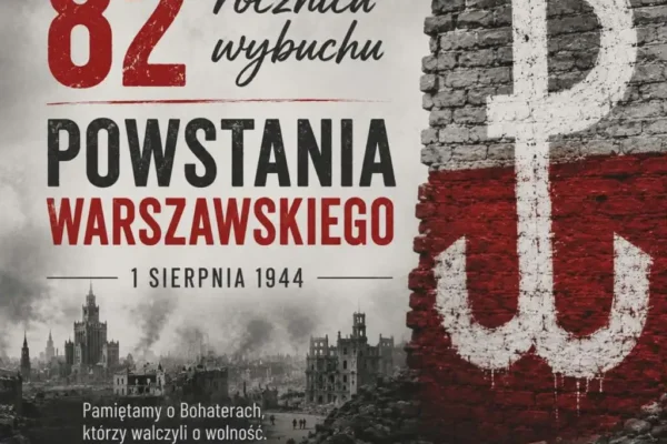 82. rocznica wybuchu Powstania Warszawskiego – hołd dla Bohaterów