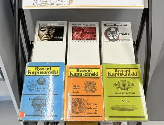 Ryszard Kapuściński Autorem Miesiąca w bibliotece w Łowiczu