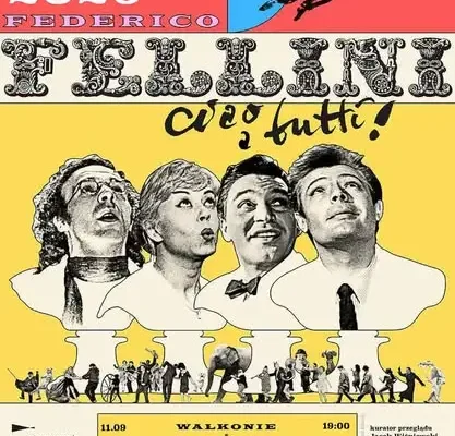 31. sezon DKF Bez Nazwy w Łowiczu: Fellini i Wajda na ekranie kina Fenix