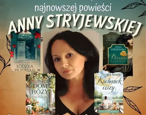 Wieczór autorski Anny Stryjewskiej w Baszkowie – premiera „Kochanka ciszy”