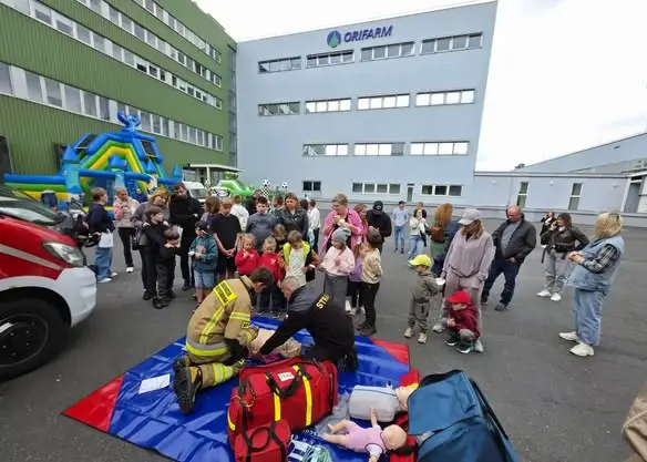 Piknik Rodzinny w Łyszkowicach: pokaz pierwszej pomocy dla najmłodszych