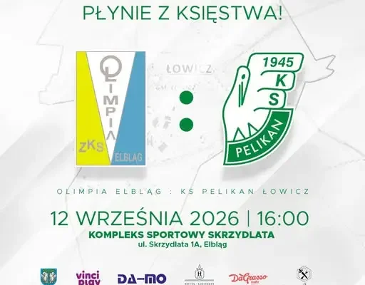 Pelikan Łowicz jedzie do Elbląga na mecz z Olimpią