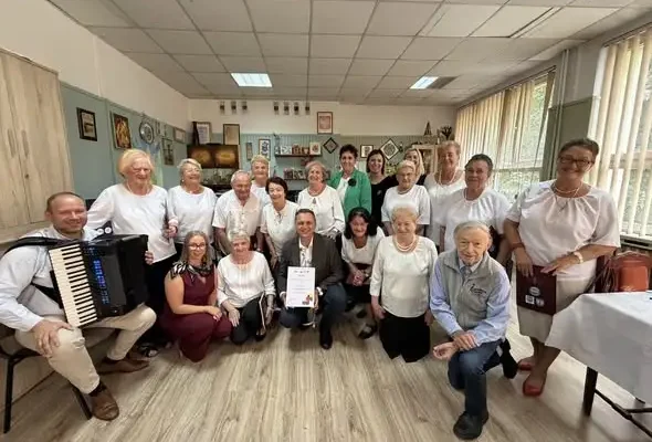 Łowicki Klub Seniora „Radość” z II miejscem na IV Przeglądzie Twórczości Artystycznej Seniorów