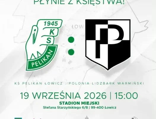 Pelikan Łowicz zagra z Polonią Lidzbark Warmiński. Domowa batalia już w sobotę