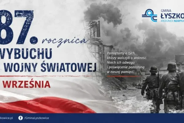 87. rocznica wybuchu II wojny światowej – gmina Łyszkowice pamięta