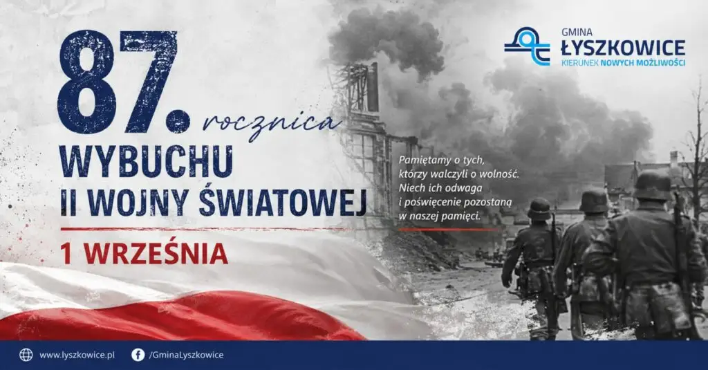 87. rocznica wybuchu II wojny światowej – gmina Łyszkowice pamięta